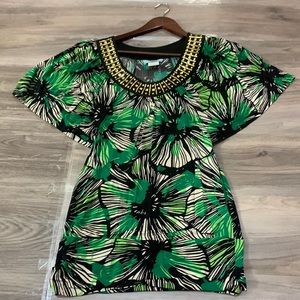 Marciano small green stretchy shirt/dress